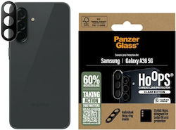 PanzerGlass Hoops Protecție Cameră Tempered Glass Transparent pentru Samsung Galaxy A36 5G PGRHOTRG38083
