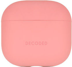 Decoded Aircase Θήκη Σιλικόνης σε Ροζ χρώμα για Apple AirPods 1 / AirPods 2 Decoded Aircase Θήκη Σιλικόνης σε Ροζ χρώμα για Apple AirPods 1 / AirPods 2