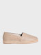 Leather Men's Espadrilles in White Color