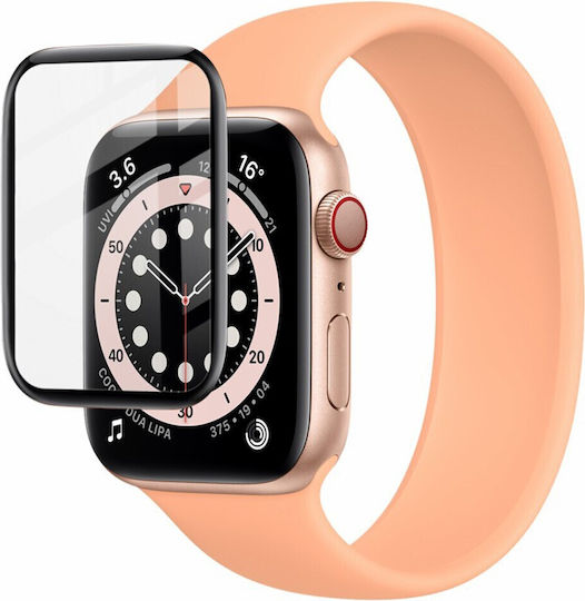 Imak Full Flexi Glass за Apple Watch 44mm Черен