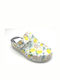 Sunshine Damen Anatomisch Clogs Gelb