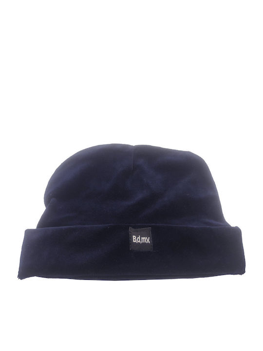 Beanie Unisex Σκούφος Πλεκτός σε Navy Μπλε χρώμα