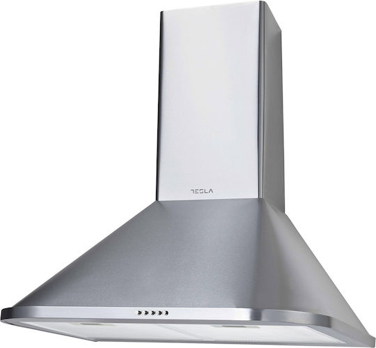 Tesla Απορροφητήρας Καμινάδα 60cm Inox με Wi-Fi