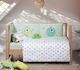 Nef-Nef Homeware Alphabet Monster Πάντα Κλασική Εσωτερική Πράσινη 40x187cm