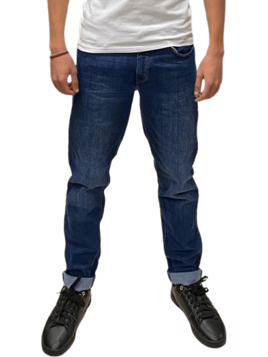 Damaged Jeans Ανδρικό Παντελόνι Τζιν Ελαστικό μ...