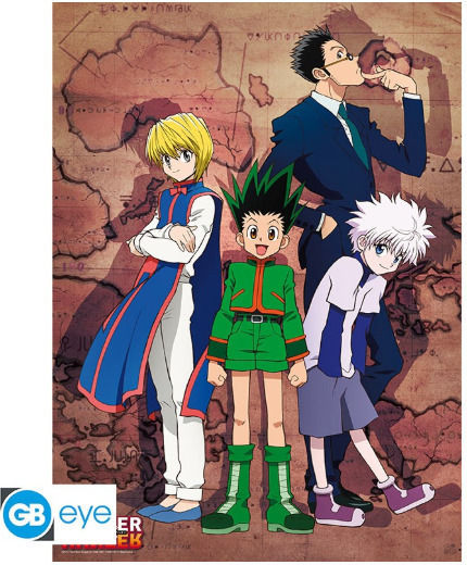 Hunter X Hunter Poster Heroes 52x38cm