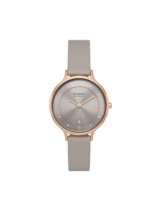 Skagen Women's Watch with Beige Metal Bracelet SKW3056