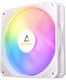 Antec 0-761345-40042-8 Reverse Blade Case Fan 120mm (1500rpm / 61.46cfm) με ARGB Φωτισμό και Σύνδεση 4-Pin PWM Λευκό