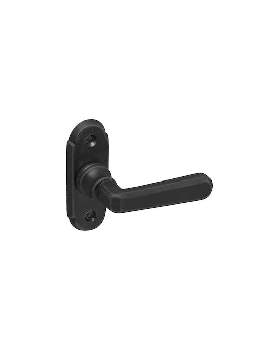 Mâner de Fereastră Roline K303 Alamă Negru Mat 27x63x58mm