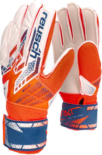 Reusch Attrakt Solid Голмански ръкавици Детски Оранжев