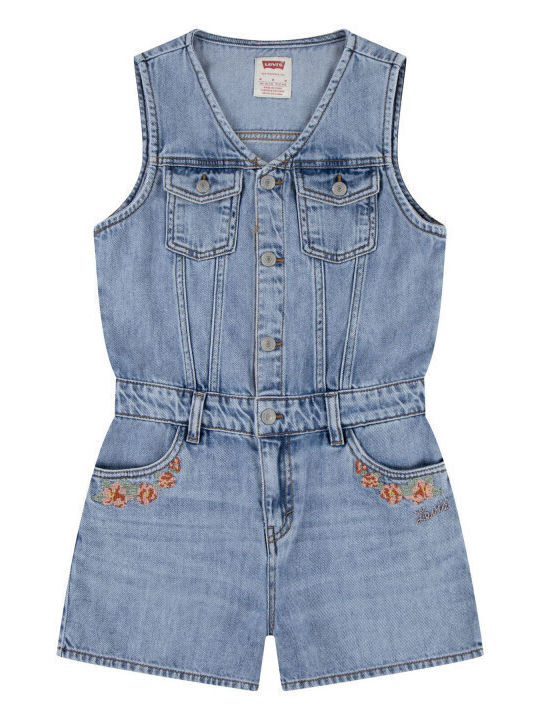 Kinder-Shorts/Bermudas Strampelanzug Denim Blau