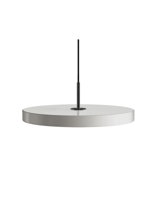 Umage Κρεμαστό Φωτιστικό Γκρι LED 43x43εκ.