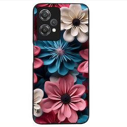 Husă Seria Sonique 3D Flori pentru OnePlus Nord...