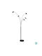 Globo Lighting Подова Лампа В204xД73см. с Цокъл за Крушка GU10 Черен