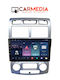 Carmedia Ηχοσύστημα Αυτοκινήτου για Kia Sportage 2004-2010 με Clima (Bluetooth/USB/WiFi/GPS/Apple-Carplay/Android-Auto) με Οθόνη Αφής 9"