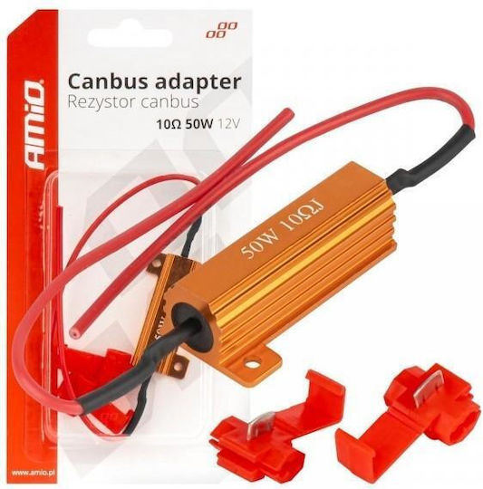 AMiO CAN bus Car Fault Indicator Canceller 50W 12V 10ohm 1pcs