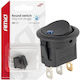AMiO Comutator On/Off auto 12V Universal Albastru