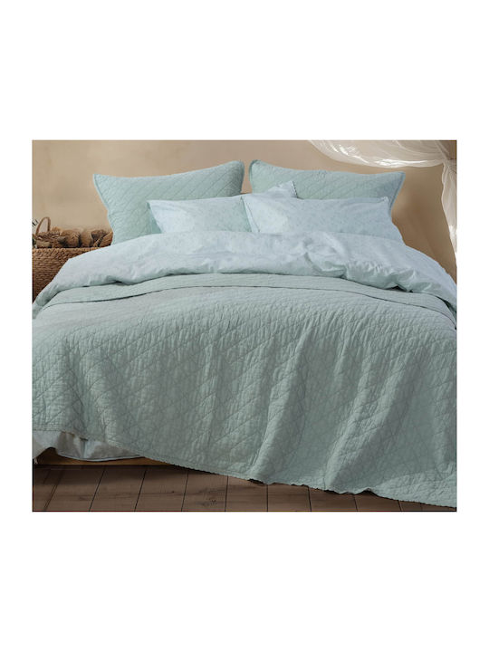 Nef-Nef Homeware Bruno Tagesdecke Übergröße Baumwolle MInt 240x230cm