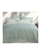 Nef-Nef Homeware Zinovia Κουβερλί Υπέρδιπλο Mint 240x230cm