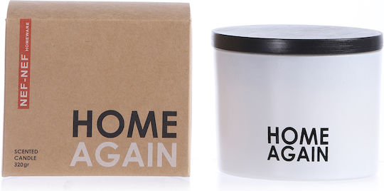 Αρωματικό Κερί Nef-nef Homeware Home Aqain 320gr White Home Again 320 Gr Αρωματικό Κερί Nef-nef Homeware Home Aqain 320gr White Home Again 320 Gr