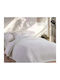 Nef-Nef Homeware Ventora Κουβέρτα Υπέρδιπλη 230x250εκ. Ecru