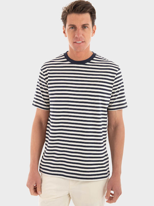 Gabba Dune Тениска Navy Stripe