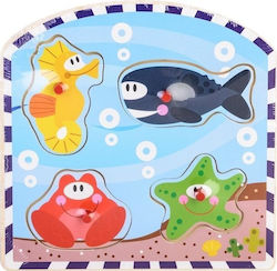 Kids Peg Puzzle 4pcs Daffi