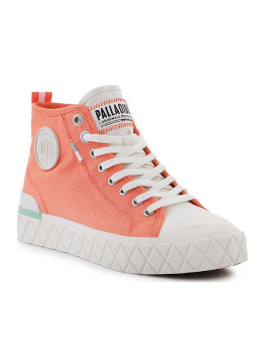 Palladium Palla Γυναικεία Μποτάκια Πορτοκαλί