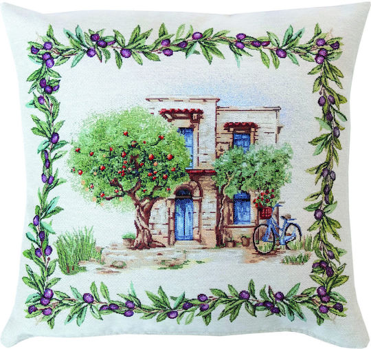 Dimeco Throw Pillow Catania 45x45 cm Dimeco Throw Pillow Catania 45x45 cm