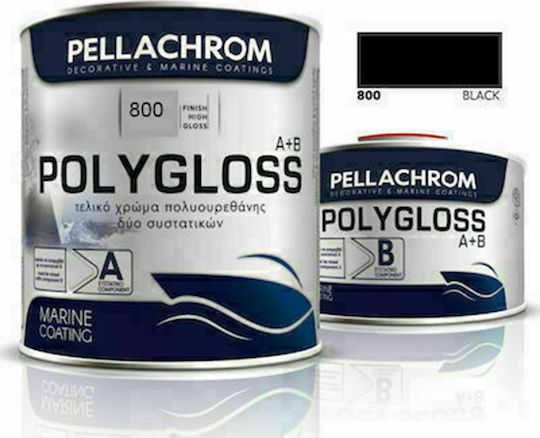 Pellachrom Polygloss A+B Цвят Горна Част Бои За Лодки 0.75л