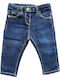 Kinder Schlaghose Jeans Blau