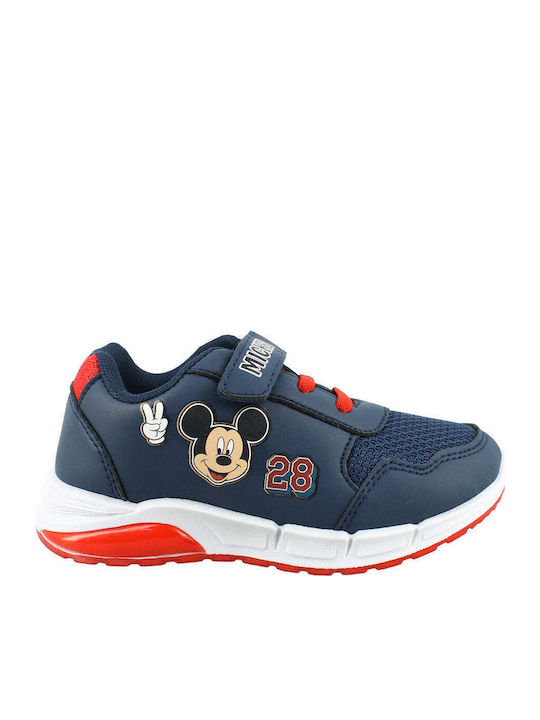 Παιδικά Sneakers με Φωτάκια Μπλε