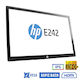 HP E242 (No Stand) Ohne Basis Generalüberholt Klasse A IPS Monitor 24" FHD 1920x1200