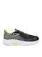 Super Cross Jr Kids Sports Shoes Running with Laces Black