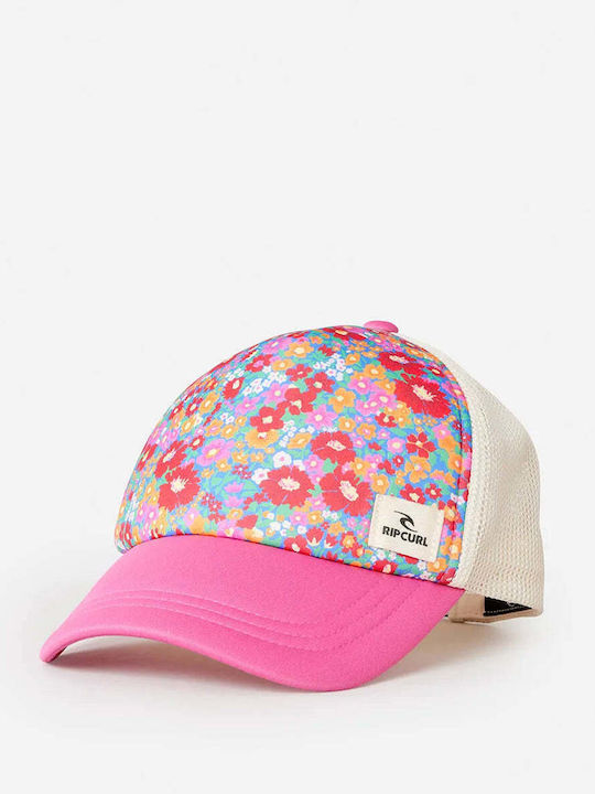 Rip Curl Women's Mixed Yardage Trucker Hat Pink...