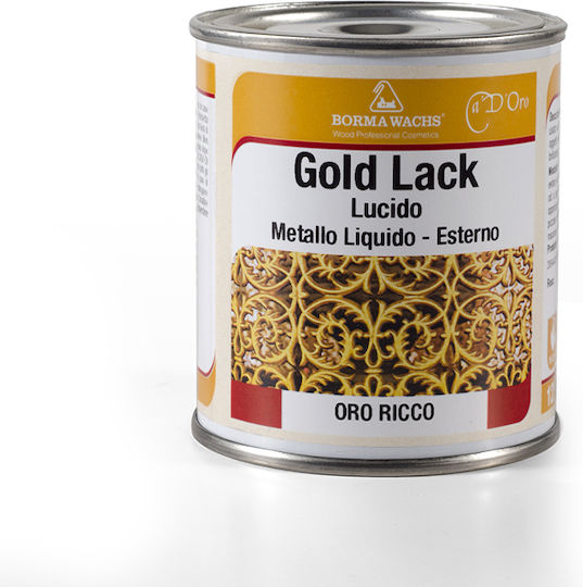 Borma Wachs Cdo6966op Gold Lack Exteriors Διακοσμητικό Χρυσού Εξωτερικής Χρήσης Νο24 Pale Gold 375ml