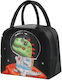 Amber School Insulated Hand Lunch Bag 5.5lt Bla...