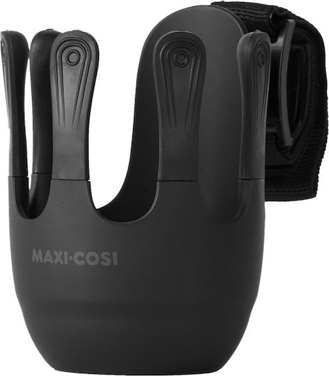 Maxi-Cosi Auto Getränkehalter 1 Fächer für Konsole in Schwarz Farbe