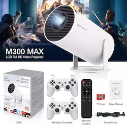 M300 Max Ретро Видео Игра Конзола 4k Hd Изход 46000+ Игри Бял 64g Eu