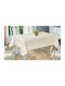Tropik Home Τραπεζομάντηλο Gold Cream 150x220εκ.