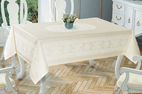Tropik Home Τραπεζομάντηλο Ecru 150x220εκ.