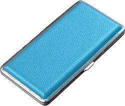 Zigarettenetui für 20 Zigaretten Pu 100's Slim Blau