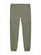 Pantaloni Bărbați Cargo Relaxed Fit Kaki