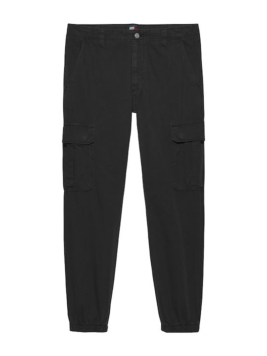 Tommy Hilfiger Pantaloni Cargo Relaxed Fit Negri