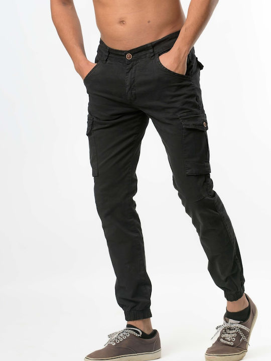 Παντελόνι Cargo Ελαστικό Black