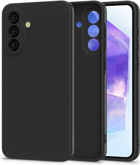 Tech-Protect Icon Back Cover Σιλικόνης / Πλαστικό Μαύρο (Galaxy A56)