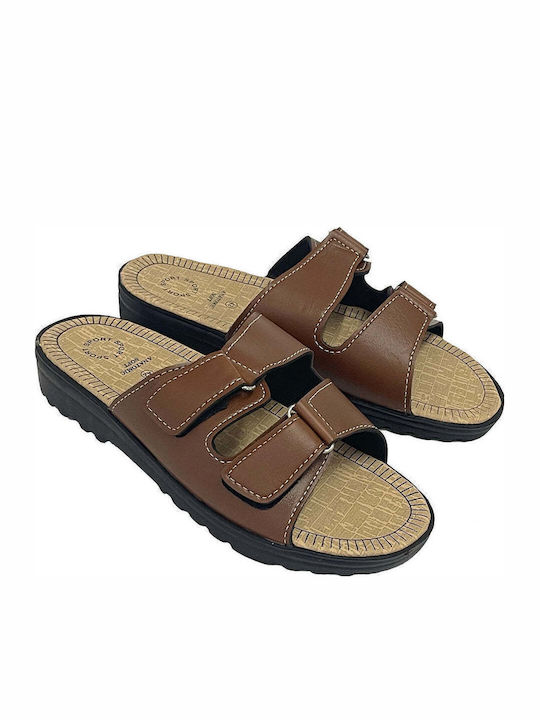 Ustyle Men's Sandals Brown