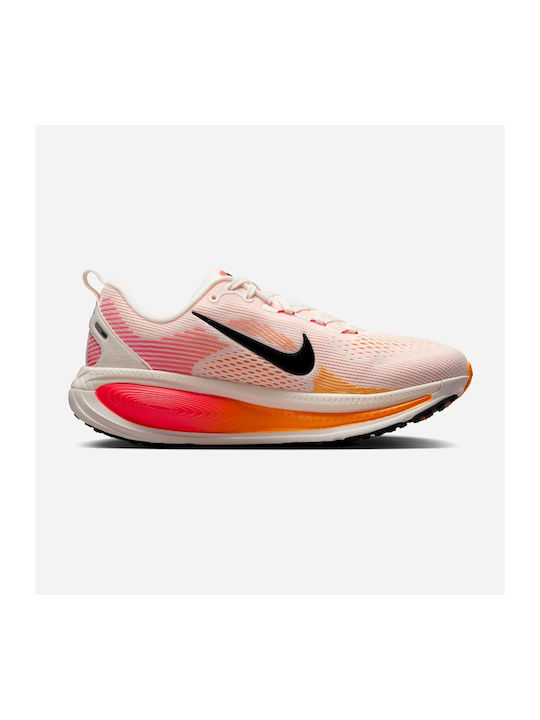 Vomero 18 HM6804-100 Γυναικεία Αθλητικά Παπούτσια Running Sail / Bright Crimson / Laser Orange / Μαύρο
