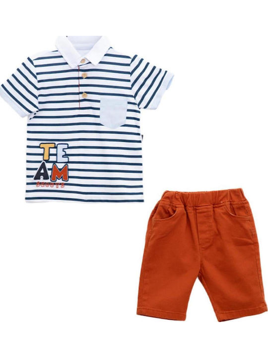 Kids' Set with Pants Summer 2pcs Multicolour