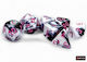 Σετ Ζάρια 7 Dice Set Polyhedral Gemini Black-wh...
